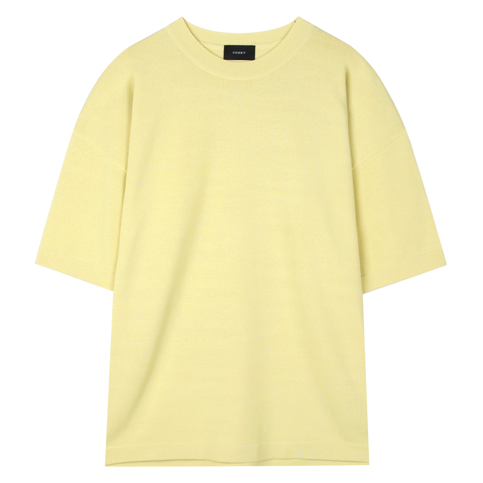 V156 summer cotton half knit (yellow)