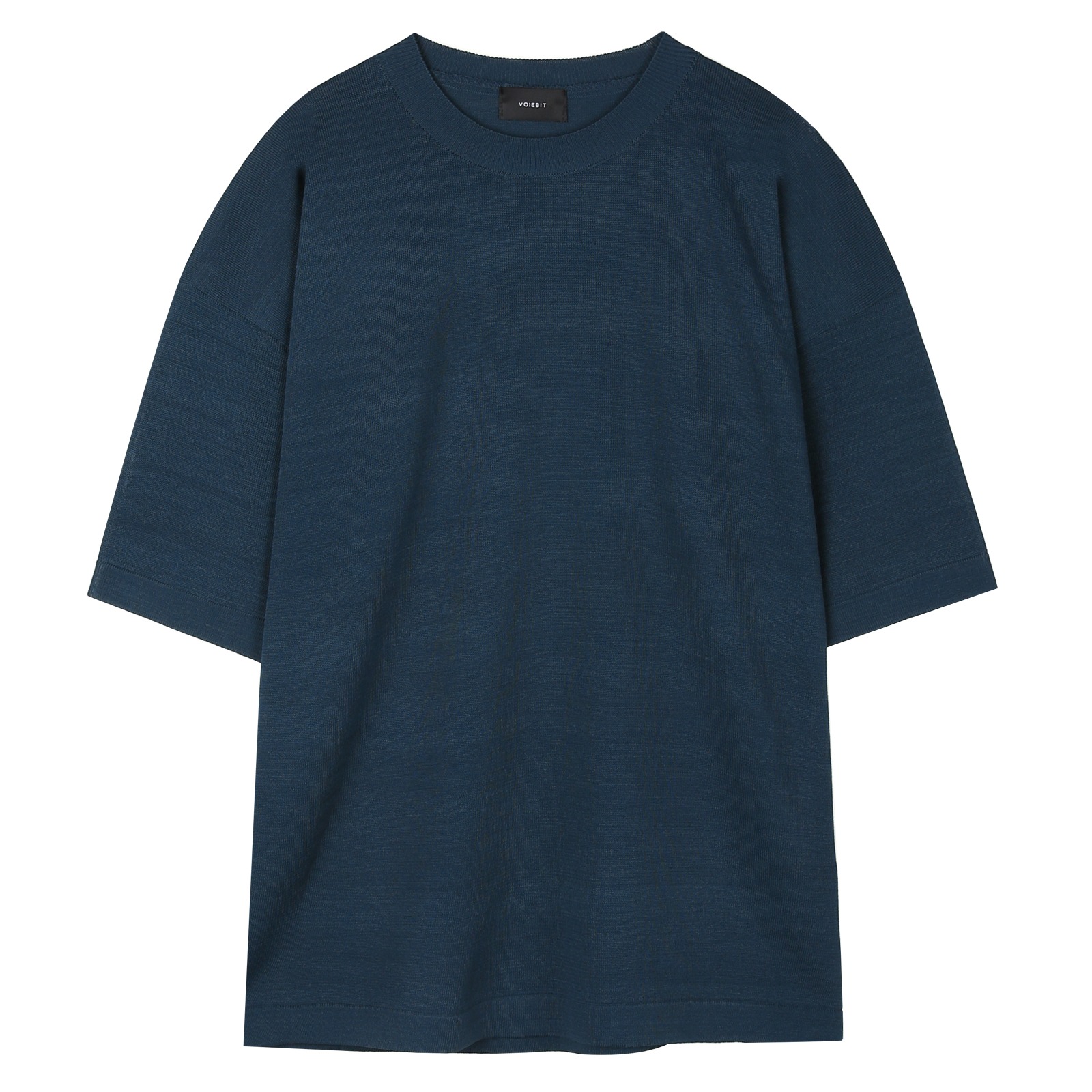 V156 summer cotton half knit (deep blue)