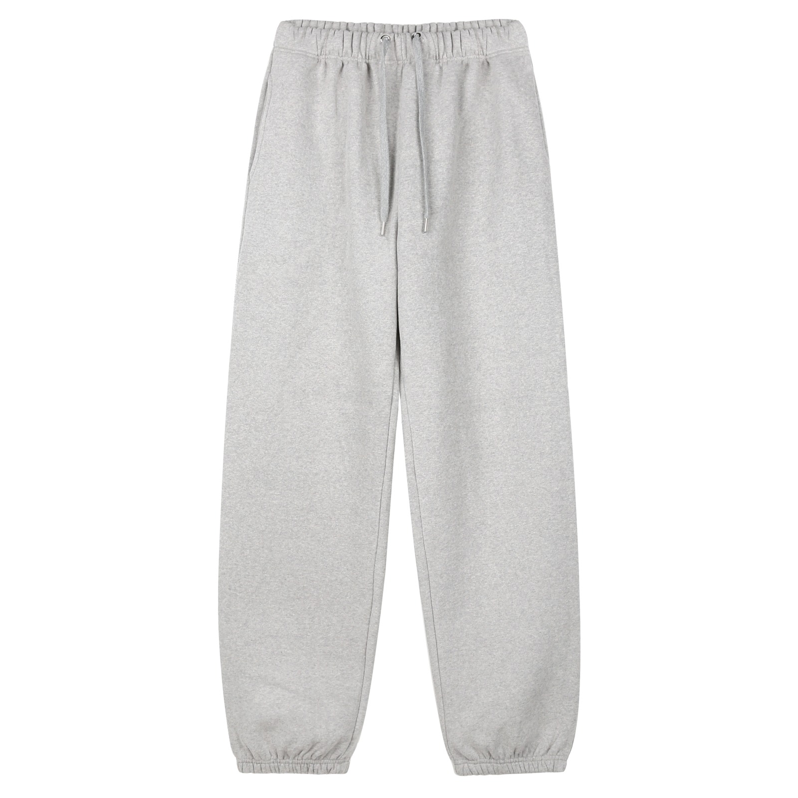 V173 loose fit brushed jogger pants (gray)